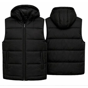 Chaleco Acolchado para Hombre de Alta Calidad con Logotipo Personalizado, con Capucha, Sin Mangas, Chaqueta Acolchada Cálida para Invierno, Hecho en Pakistán - Product Image 5
