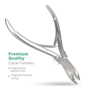 Cortacutículas Premium de Acero Inoxidable, Herramienta de Cuidado de Uñas, Recortador de Cutículas de Precisión, Instrumento de Belleza para Manicura y Pedicura - Product Image 3