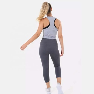 Leggings Deportivos Sexys para Mujer, Diseño Personalizado con Logotipo, Cintura Media, Spandex/Poliéster, Elásticos en 4 Direcciones, para Gimnasio, Fitness, Running, Yoga - Product Image 6