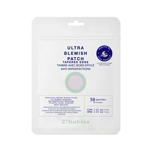 Parches para espinillas 27habits para uso nocturno (30 parches) - Parches hidrocoloides para imperfecciones faciales, pegatinas invisibles para manchas - Product Image 6