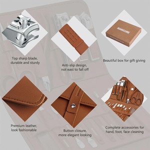 Kit de manucure professionnel en acier inoxydable, ensemble d'outils de soin des ongles portable, kit de soin des ongles de qualité supérieure - Product Image 5