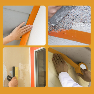 Bande de construction de bande de plâtrage orange de PVC de bande orange ANTI économique pour des travaux de plâtrage - Product Image 3