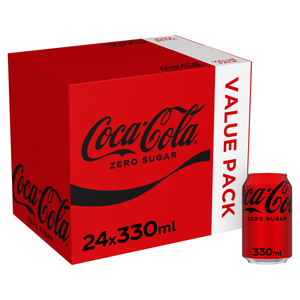 Factory Wholesale Coca-Cola Zero Sugar 24 x 330ml Cans Bulk Pack <b>Soft</b> <b>Drink</b> Beverage Export Quality Ready Stock Fast Delivery 24 - Product Image 1