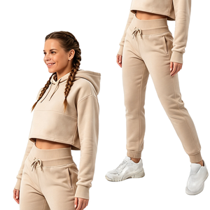 Conjunto Deportivo Personalizado para Mujer, Pantalones Deportivos de Algodón Estampados, Fabricante Mayorista - Product Image 6