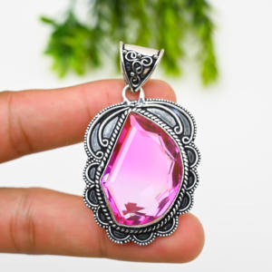 Luxury 925 Silver <b>Statement</b> <b>Necklace</b> 22 Gram - Product Image 1