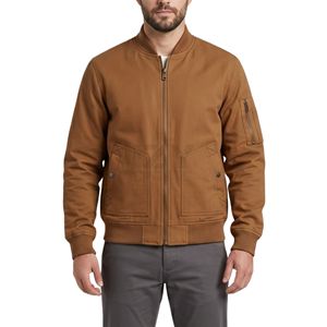 Chaqueta Bomber de Hombro Reforzado con Mezcla de Poliéster Pesado y Bolsillos con Solapa, Estilo Urbano, Estampada, Casual, Negra - Product Image 4