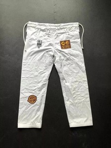Kimono de BJJ Azul 100% Algodón 480g Corte Regular con Logotipo Delantero/Trasero/en las Mangas Unisex para Bebés y Niños Pequeños, Lote de Ropa de Artes Marciales # 83 - Product Image 5
