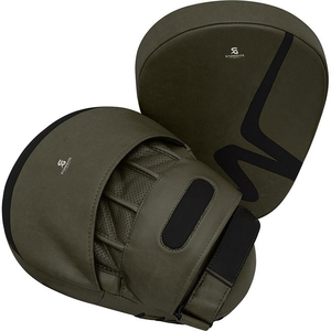 Mitaines de boxe incurvées haut de gamme en cuir pour l'entraînement aux frappes, au kickboxing et au MMA 2026 - Product Image 1