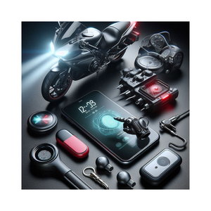 Ai GPS ล็อคพร้อม IOT ติดตามตรวจสอบอัจฉริยะ, Ai IOT GPS ติดตามสำหรับการรักษาความปลอดภัยของรถจักรยานยนต์ที่เชื่อมต่อระบบ GPS & - Product Image 1