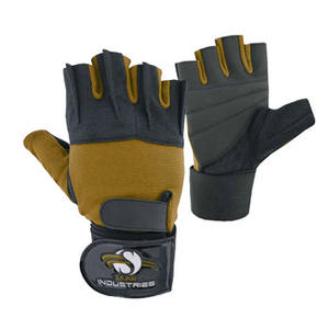 Guantes de Gimnasio Unisex de Cuero Resistente, Transpirables, Antideslizantes, para Deportes al Aire Libre y Ciclismo, Cómodos y Duraderos, Venta al Por Mayor - Product Image 1