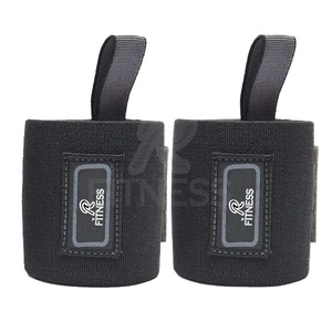 Bodybuilding Weight Lifting Breathable <b>Neoprene</b> Wrist Supports Heavy Duty Lightweight Hook & Loop Closure - Product Image 1
