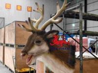 Décoration de modèle de renne Animatronic réaliste à vendre
