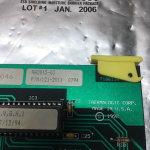 บอร์ดควบคุมอุณหภูมิ Thermalogic รุ่น121-201X – อุปกรณ์และชิ้นส่วนเซมิคอนดักเตอร์ระดับโลกที่เชื่อถือได้และมีมรดกทางเทคโนโลยีอันยาวนานณ - Product Image 3