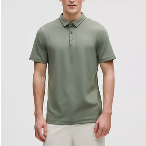 ผ้าแคนวาสผสมสแปนเด็กซ์/คอตตอน พิมพ์ลายกอธิคสำหรับเสื้อเชิ้ต ปักโลโก้ด้านหน้าตามสั่ง ดีไซน์กระเป๋าเสื้อ กันยับ สำหรับผู้ชาย ขายส่ง - Product Image 1