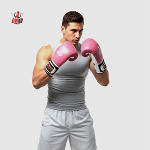 Customize Professional Boxing Gloves Training Lightweight Breathable Adjustable Wrist <b>Strap</b> Full Finger Design Unisex - Product Image 2