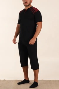 Conjunto Deportivo Informal para Hombre, Talla Grande, Dos Piezas, Sudadera con Cierre y Pantalones, 100% Algodón Oxford, Transpirable y Ecológico - Product Image 3