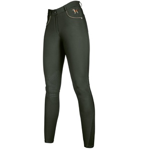High Quality 4-way Stretch Horse Riding Breeches <b>Leggings</b> Tights <b>Equestrian</b> Wear Pants on Technical Fabric with Soft Feel - Product Image 2