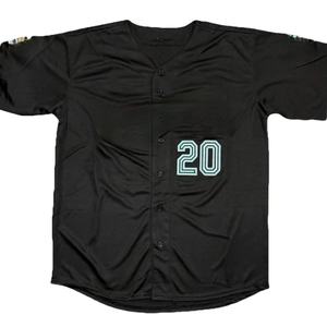 Maillot de baseball et de softball unisexe personnalisé de haute qualité avec impression ou broderie personnalisée, logo par sublimation, maillot en mesh - Product Image 1