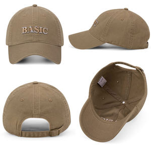 Casquette de baseball vintage personnalisée avec logo, en coton 100% brodé à la main, style décontracté et sportif, unisexe - Product Image 1