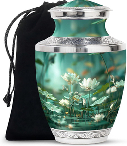 Urnas de Cremación de Latón de Alta Calidad para Adultos, Ecológicas, Duraderas, Suministros Funerarios y Conmemorativos al por Mayor - Product Image 1