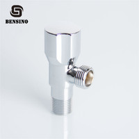 Robinet d'angle de toilette commercial de conception moderne 1/2 SUS 304 OEM, fourni par l'usine, robinet de contrôle de l'eau pour les accessoires de salle de bain et de cuisine