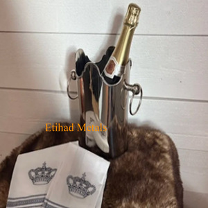Silver Plated Wine Chillers Antique Silver Wine Chillers - Product Image 4