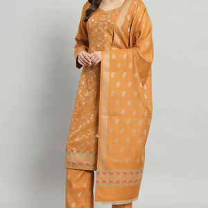 Safaa Winter Zainab Premium Acrowool Woven Unstitched Ladies <b>Dress</b> Material with Stole <b>woollen</b> suits <b>dress</b> material Winter Suits - Product Image 1