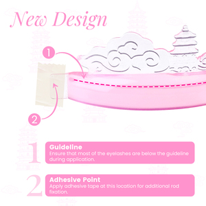 Libeauty – Tiges de rehaussement de cils en 4 tailles, coussinets coréens pour rehaussement de cils en forme de pagode, réutilisables, souples, pour salon et usage domestique DIY - Product Image 4