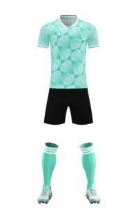 Men's Yellow Geometric Soccer Jersey Set Navy Shorts <b>Socks</b> Sublimated Moisture Wicking 100% <b>Polyester</b> Uniform Custom Team Name - Product Image 3