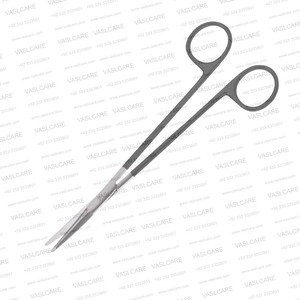 กรรไกรตัดเย็บแบบโค้ง Kaye Facelift Serrated Supercut (14.5 ซม.) สำหรับผ่าตัดเนื้อเยื่อใบหน้า เครื่องมือผ่าตัดพลาสติกและหู คอ จมูก โดย Vaslcare - Product Image 5