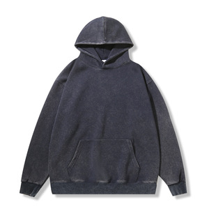 Premium 100% Cotton Men's <b>Hoodie</b> <b>Plain</b> Blank Pullover Sweatshirt - Product Image 6