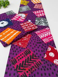 Tissu en Coton Ankara et Imprimé Wax Africain Audacieux en Gros pour la Production de Vêtements Tanzanie Afrique - Product Image 3