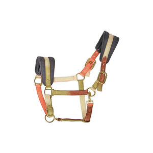 Premium leather horse halter Nylon horse halters for <b>equestrian</b> <b>Equestrian</b> premium leather halter - Product Image 1