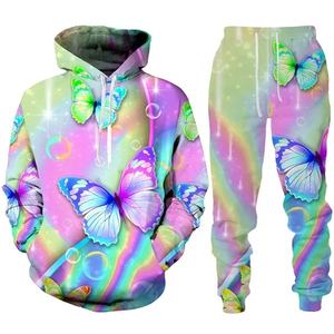 Econex Sports 2025 sudaderas de gran tamaño pantalones de chándal estilo urbano callejero chándal sudaderas con capucha trajes para hombres mujeres para invierno - Product Image 4