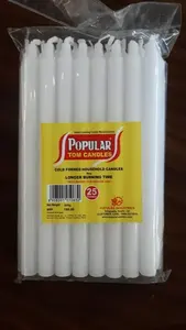 Vela de Parafina Blanca y Amarilla Popular para Altar, 1 kg, CRADLE of LIFE, 24 Meses de Duración - Product Image 6