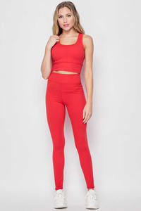 Conjuntos de Yoga Personalizados Premium para Mujer, Cómodos y Elegantes, Totalmente Personalizables, 100% Nailon, Tela Inteligente para Yoga y Fitness - Product Image 5