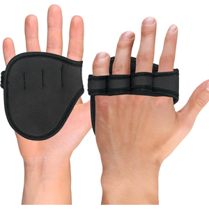 Guantes de Levantamiento de Pesas, Protector de Palmas, Protección Deportiva para Levantamiento de Pesas, Dominadas, Neopreno Transpirable Acolchado con Goma - Product Image 2
