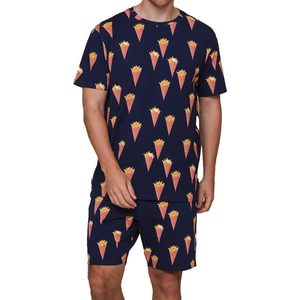 Wholesale Men Plus Size Customized <b>Twin</b> <b>Set</b> Solid Color Summer Wear Breathable Quick Dry Polyester/Cotton <b>Twin</b> <b>Set</b> - Product Image 1