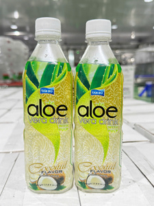 Jugo de Aloe Vera Saludable de 500 ml, Certificado ISO/HACCP/HALAL, 100% con Sabor a Coco, Botella de Marca Privada - Product Image 1