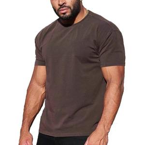 <b>Men's</b> <b>Black</b> <b>Slim</b> <b>Fit</b> Cotton T-<b>Shirt</b> Short Sleeve O-Neck Casual Solid Color Breathable Jersey Knitted <b>Shirt</b> - Product Image 3