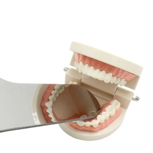 Juego de 5 Espejos Dentales Ergonómicos Manuales para Ortodoncia, Espejos Intraorales, Reflectores Fotográficos de Vidrio, Espejos de Doble Cara - Product Image 3