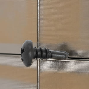 Vis à tête fraisée Phillips PDC Modèle 11 avec pointe de perçage et rondelle, en acier au carbone revêtu noir, filetage standard classe 4.8/6.8 - Product Image 1