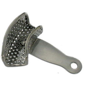 Plateau d'empreinte partielle en acier inoxydable disponible – Divers types et qualités – Équipement dentaire manuel – Prix abordable - Product Image 2