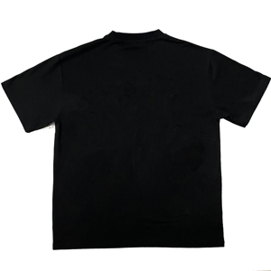 เสื้อยืดโอเวอร์ไซส์ทรงบ็อกซี่ผ้าถักเนื้อหนักสำหรับผู้ชายใส่หน้าร้อน สไตล์สตรีทแวร์  ผ้าคอตตอน 100%  แบบครอป  รับสกรีนโลโก้ - Product Image 2