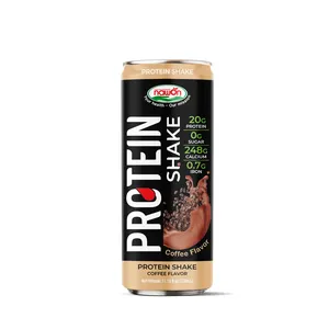 Wholesale Price Protein Shake with Coffee Flavor 330ml Aluminum Can Private Label Vietnam Beverage Manufacturer Vietnam