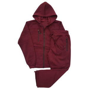 Conjunto de Dos Piezas de Sudadera con Capucha y Pantalones de Color Sólido para Hombre, Otoño e Invierno, Conjunto Deportivo Informal a la Moda, Talla S-3XL, Chándal para Hombre - Product Image 3