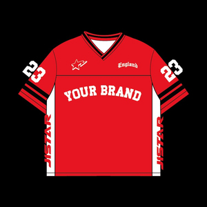 High Quality Customizable Teamwear American Football Jerseys <b>T</b>-<b>Shirts</b> Plus Size Summer Breathable Quick Dry Heat-Transfer - Product Image 6