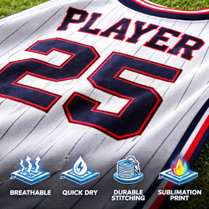 Uniformes de Béisbol de Alta Calidad con Diseño Sublimado, Servicio OEM, Camiseta de Béisbol para Hombre - Product Image 3