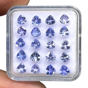 Piedras Preciosas Sueltas de Tanzanita Natural, Corte Pera, 4mm-4.5mm, Piedras de Tanzanita Azul Brillante para Joyería, Venta al Por Mayor - Product Image 4