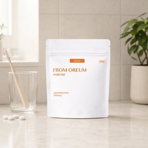 [FROM OREUM] Recharge de dentifrice solide pour soins bucco-dentaires personnels, idéale pour le brossage quotidien en voyage (sous condition de vente au détail) - Product Image 5